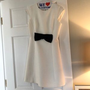 Kate Spade Black and White Bow dress